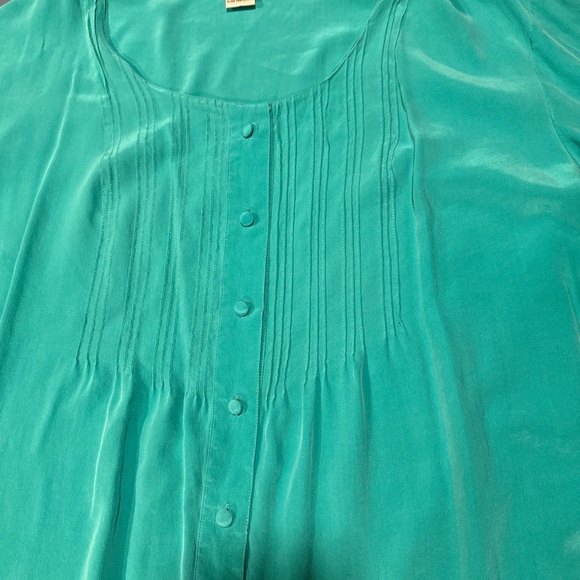 Dian Von Furstenberg 1X Silk Top - Picture 4 of 4